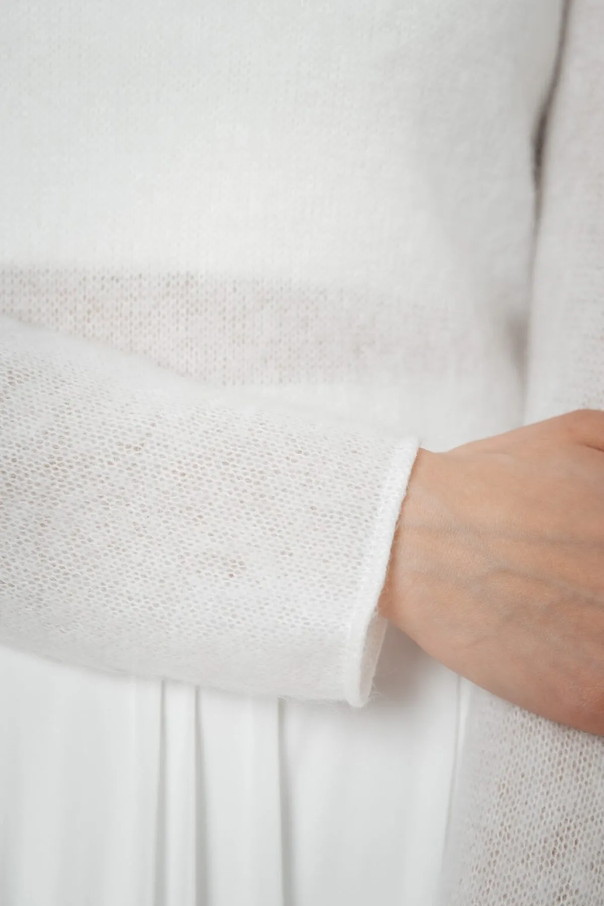 Braut Pullover aus Mohair-Strickmix – Suvi<noni Sale