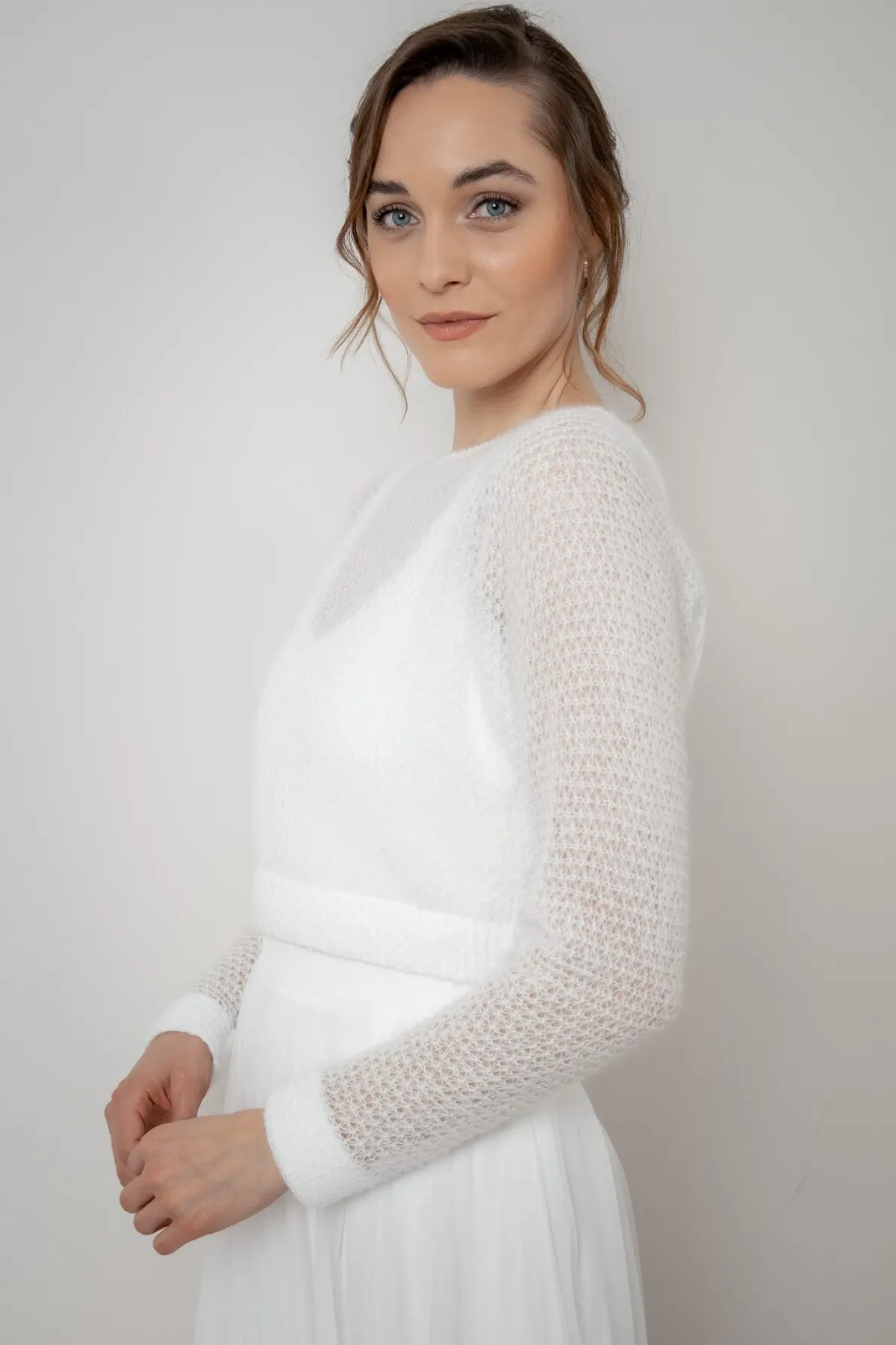 Braut Pullover aus Strickmix – Yosie<noni New
