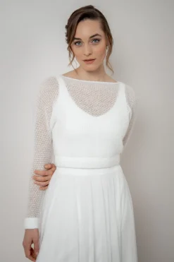 Braut Pullover aus Strickmix – Yosie<noni New
