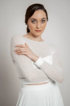 Braut Pullover aus Strickmix – Yosie<noni New