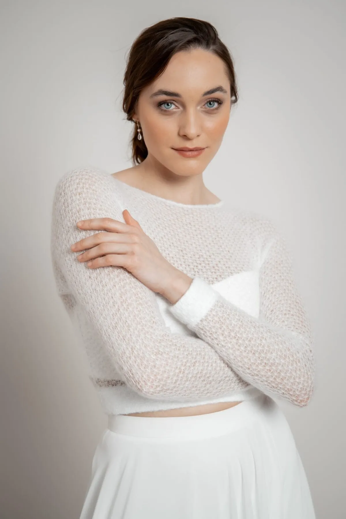 Braut Pullover aus Strickmix – Yosie<noni New