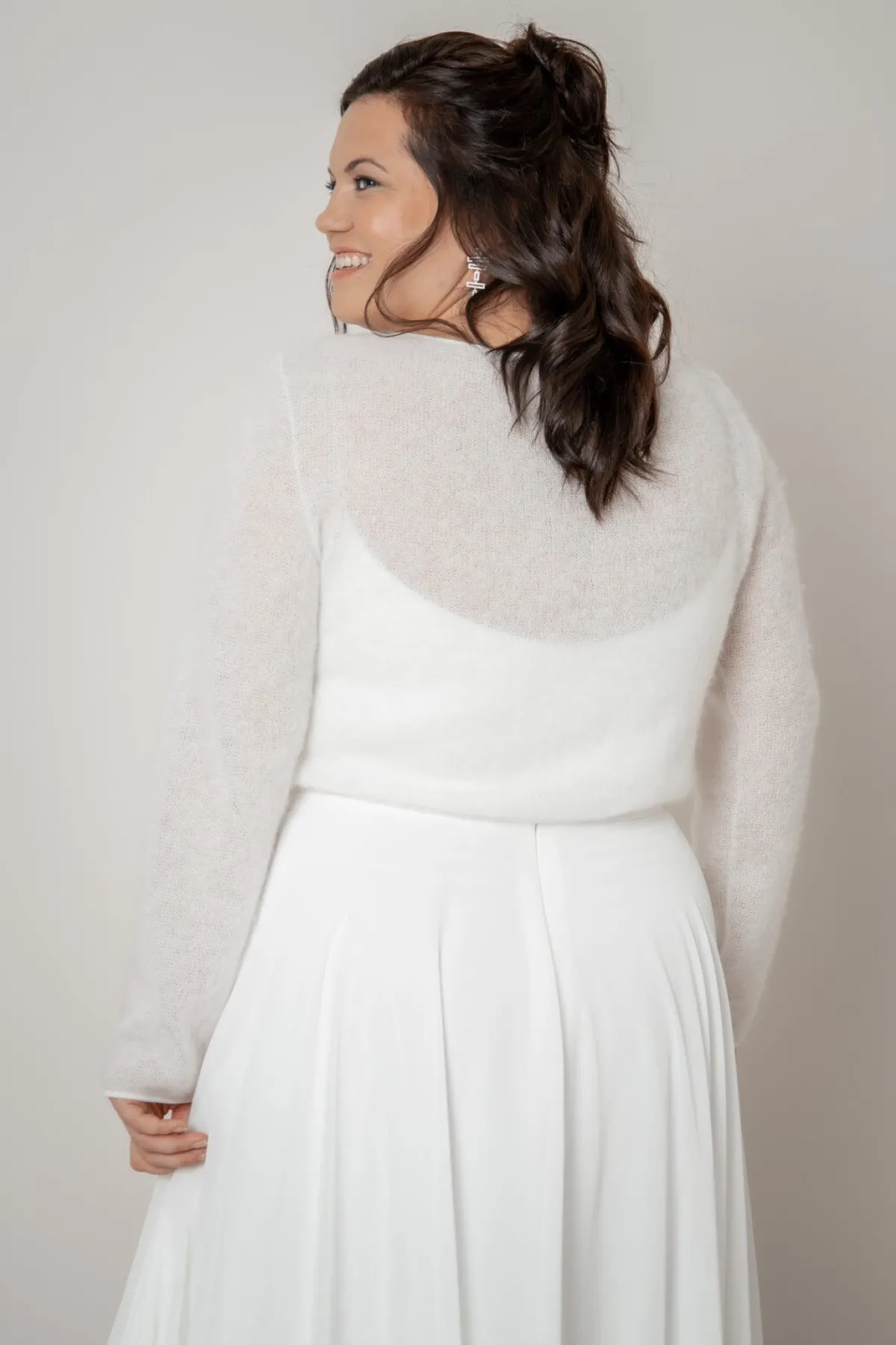 Braut Pullover aus Strickmix – Carli noni<Carla Outlet