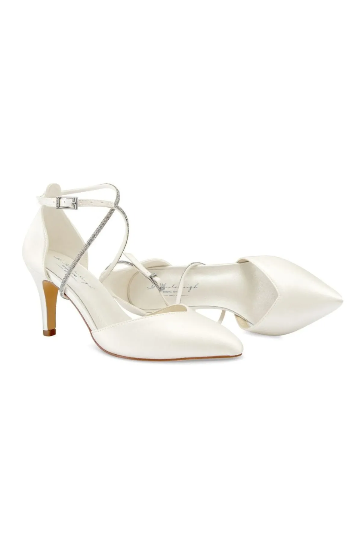 Braut Pumps mit funkelndem Riemen – Marielle Ivory Satin | G.Westerleigh<G. Westerleigh Hot