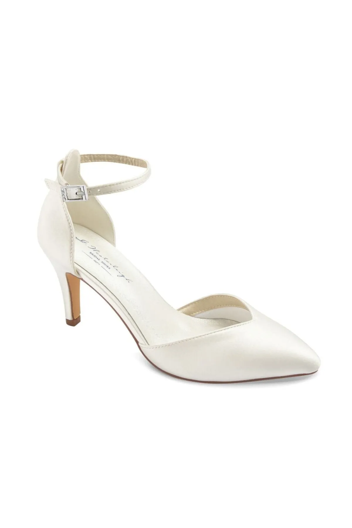 Braut Pumps mit funkelndem Riemen – Marielle Ivory Satin | G.Westerleigh<G. Westerleigh Hot