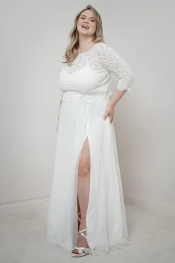 Braut Rock aus Tüll – Levke Curvy<noni Best