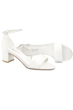 Brautsandalen mit Perlen – Beatrice Ivory Satin | G.Westerleigh<G. Westerleigh Sale
