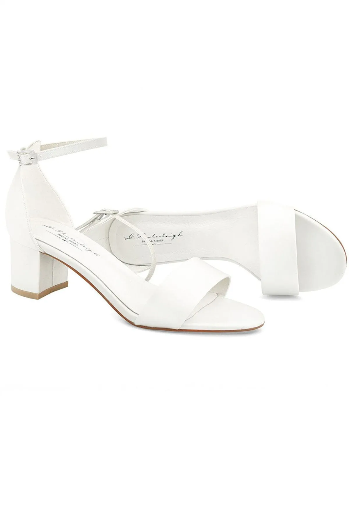 Brautsandalen mit Perlen – Beatrice Ivory Satin | G.Westerleigh<G. Westerleigh Sale