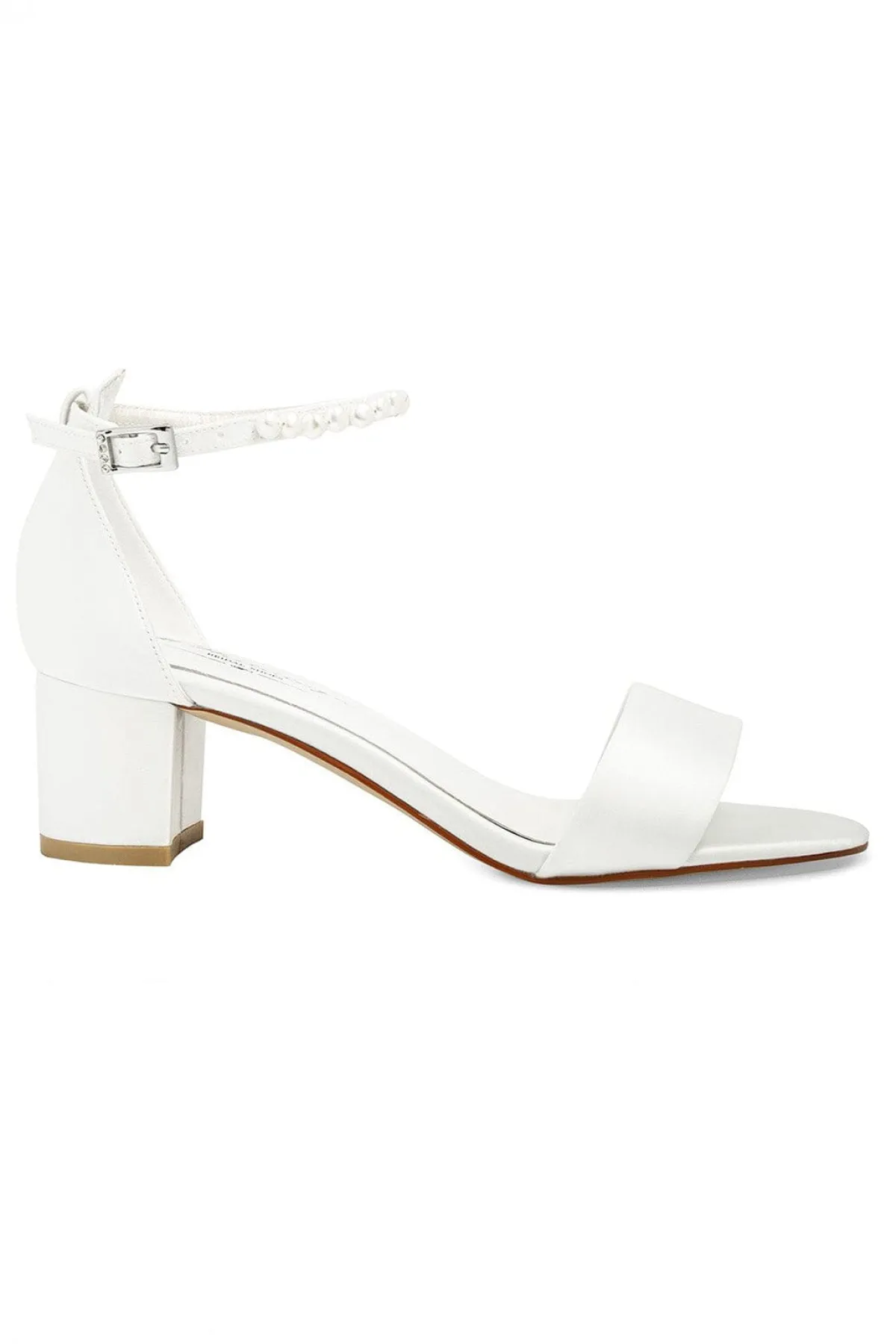 Brautsandalen mit Perlen – Beatrice Ivory Satin | G.Westerleigh<G. Westerleigh Sale