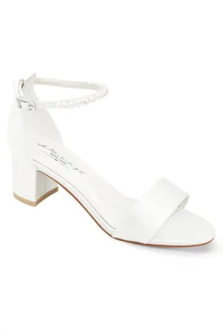 Brautsandalen mit Perlen – Beatrice Ivory Satin | G.Westerleigh<G. Westerleigh Sale