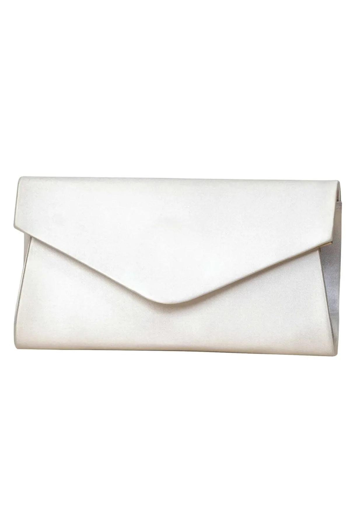 Braut Satin Clutch – Simone Ivory Dyeable | The<Perfect Bridal Company Discount