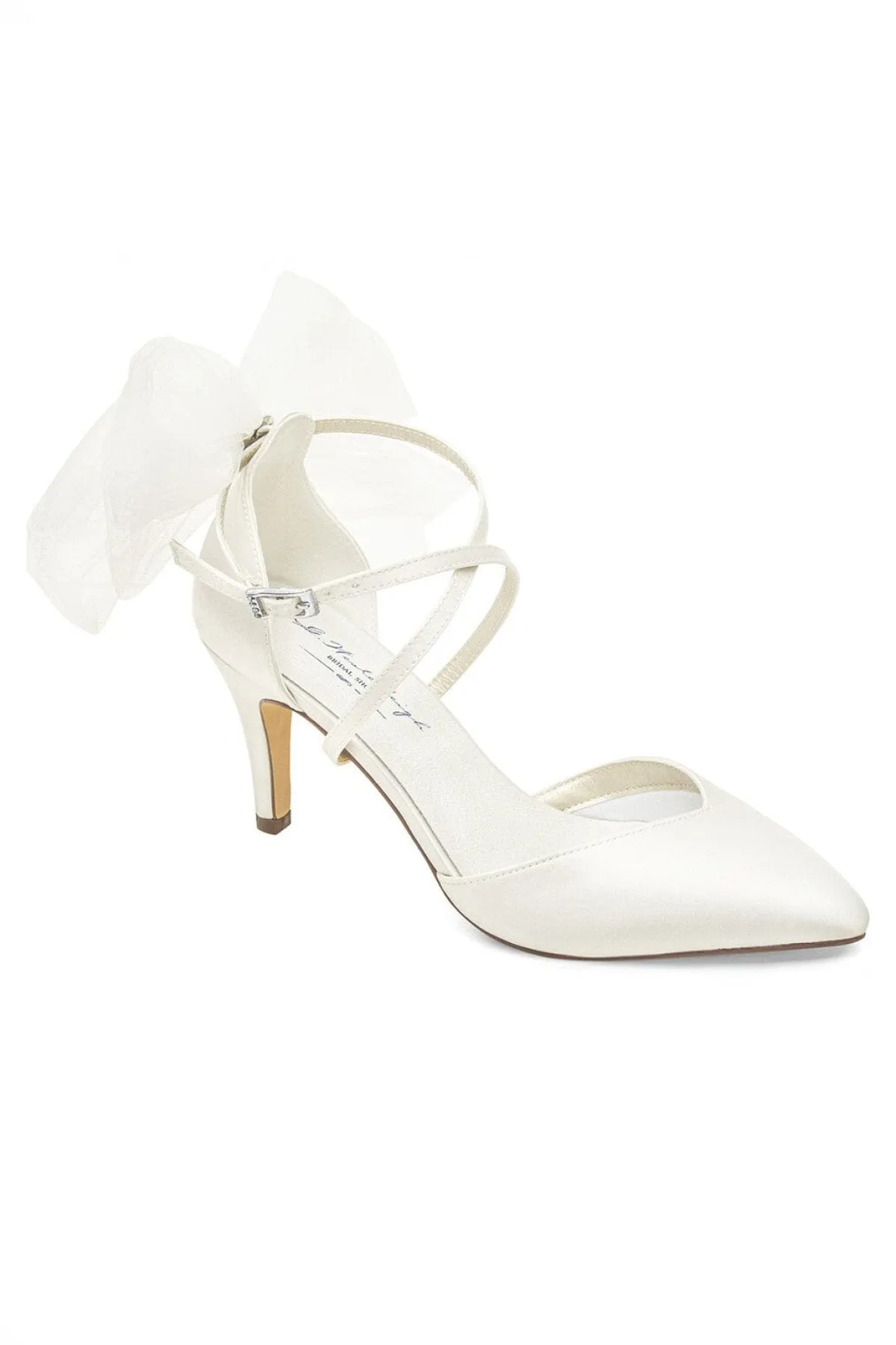 Brautschuh mit abnehmbarer Schleife – Florence | G.Westerleigh<G. Westerleigh Clearance