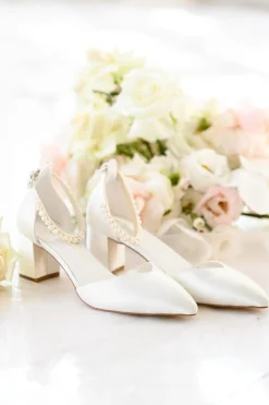 Brautschuh mit austauschbarem Riemen – Madison | G.Westerleigh<G. Westerleigh