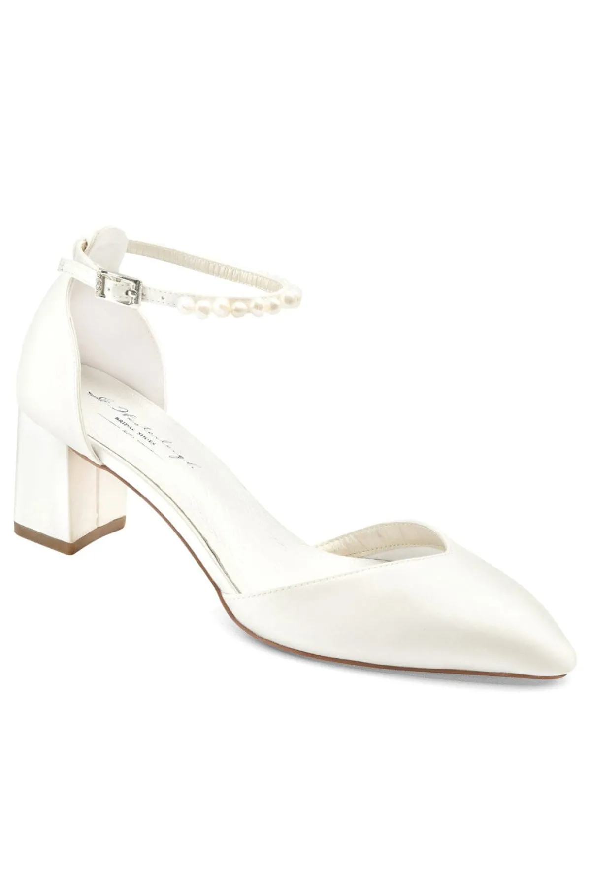Brautschuh mit austauschbarem Riemen – Madison | G.Westerleigh<G. Westerleigh
