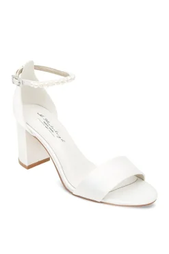 Brautschuh mit Blockabsatz – Belle Ivory Satin | G.Westerleigh<G. Westerleigh Online