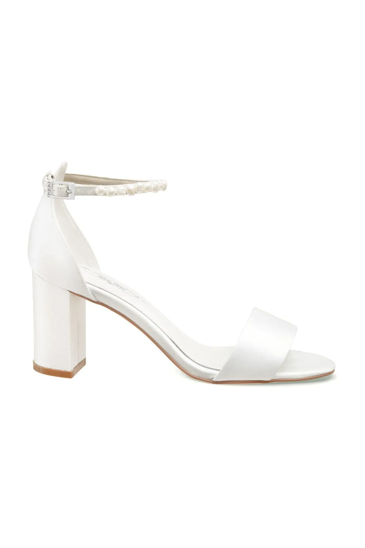 Brautschuh mit Blockabsatz – Belle Ivory Satin | G.Westerleigh<G. Westerleigh Online