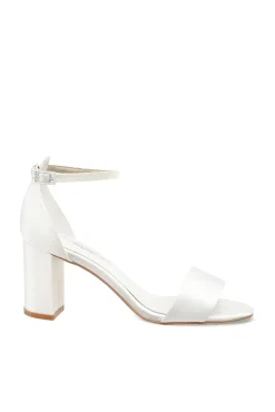 Brautschuh mit Blockabsatz – Belle Ivory Satin | G.Westerleigh<G. Westerleigh Online