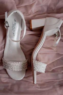Brautschuh mit Perlen – Lauren Ivory Satin | G.Westerleigh<G. Westerleigh Sale