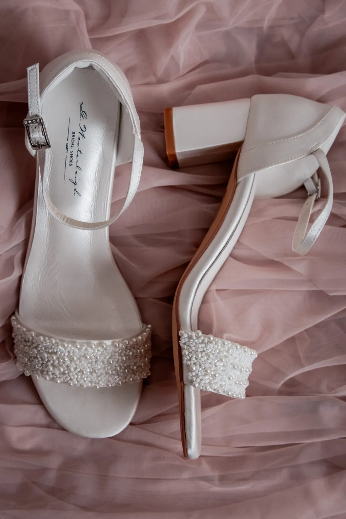 Brautschuh mit Perlen – Lauren Ivory Satin | G.Westerleigh<G. Westerleigh Sale