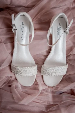 Brautschuh mit Perlen – Lauren Ivory Satin | G.Westerleigh<G. Westerleigh Sale