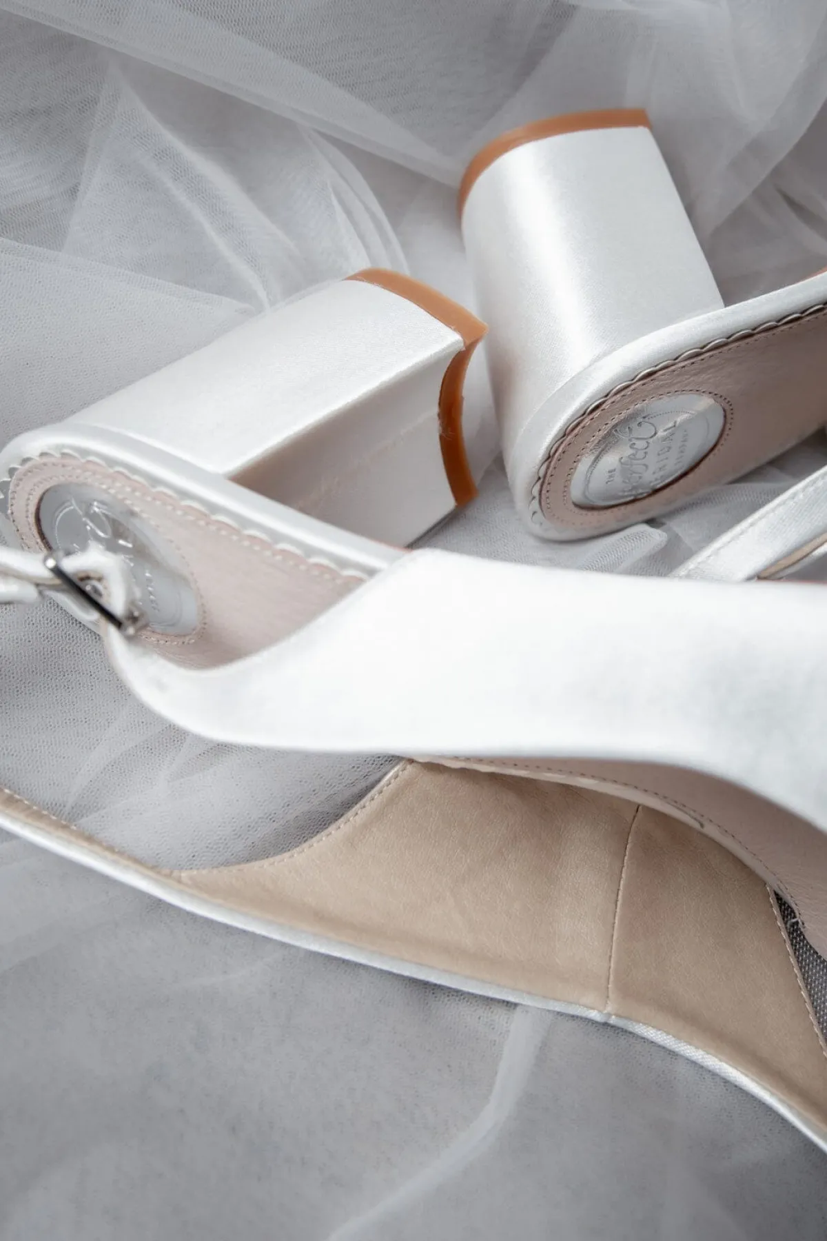 Braut Slingbacks aus Satin – Brooke | The<Perfect Bridal Company Outlet