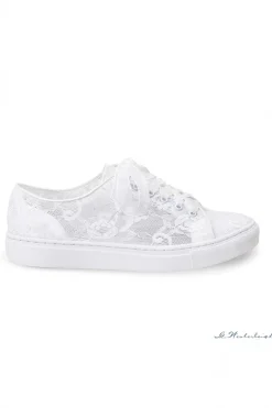 Braut Sneakers mit Blumenspitze – Nadine | G.Westerleigh<G. Westerleigh