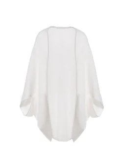 Braut Strickjacke aus Kaschmir mit weiten Ärmeln<Poirier