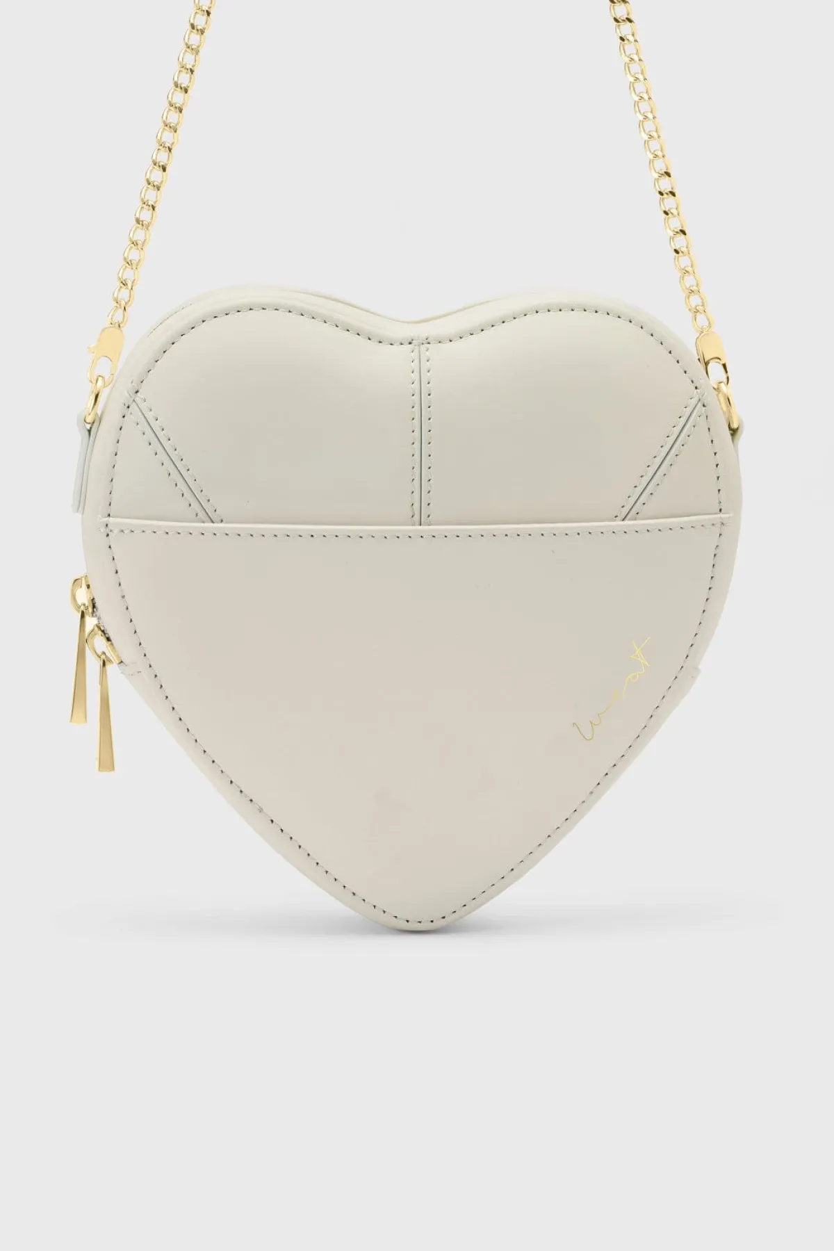 Braut Tasche – Big Heart Bag Ivory Gold |<Weat