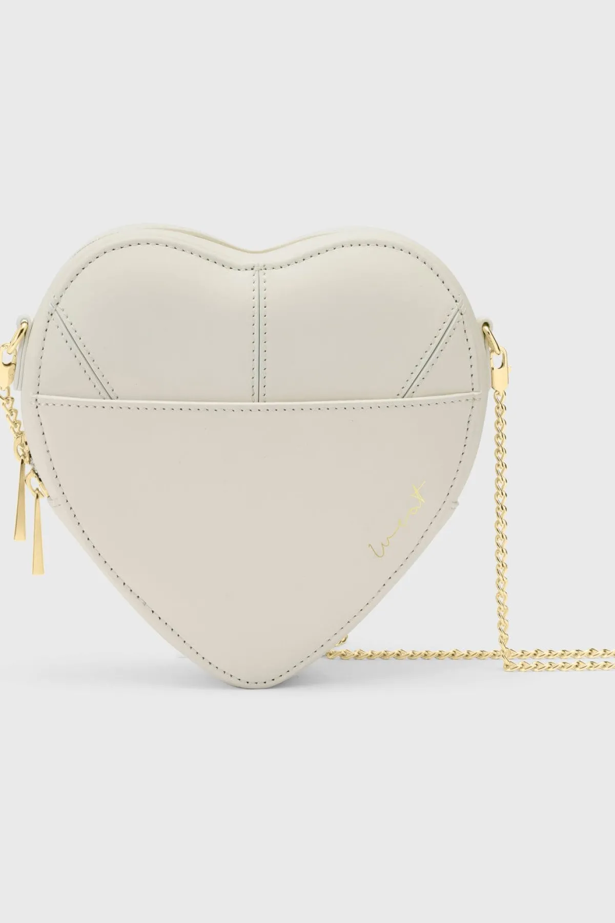 Braut Tasche – Big Heart Bag Ivory Gold |<Weat