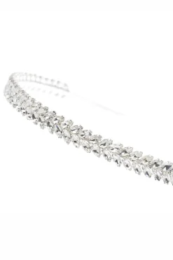 Braut Tiara mit Strass<Poirier Clearance