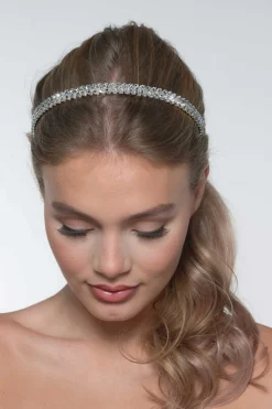 Braut Tiara mit Strass<Poirier Clearance