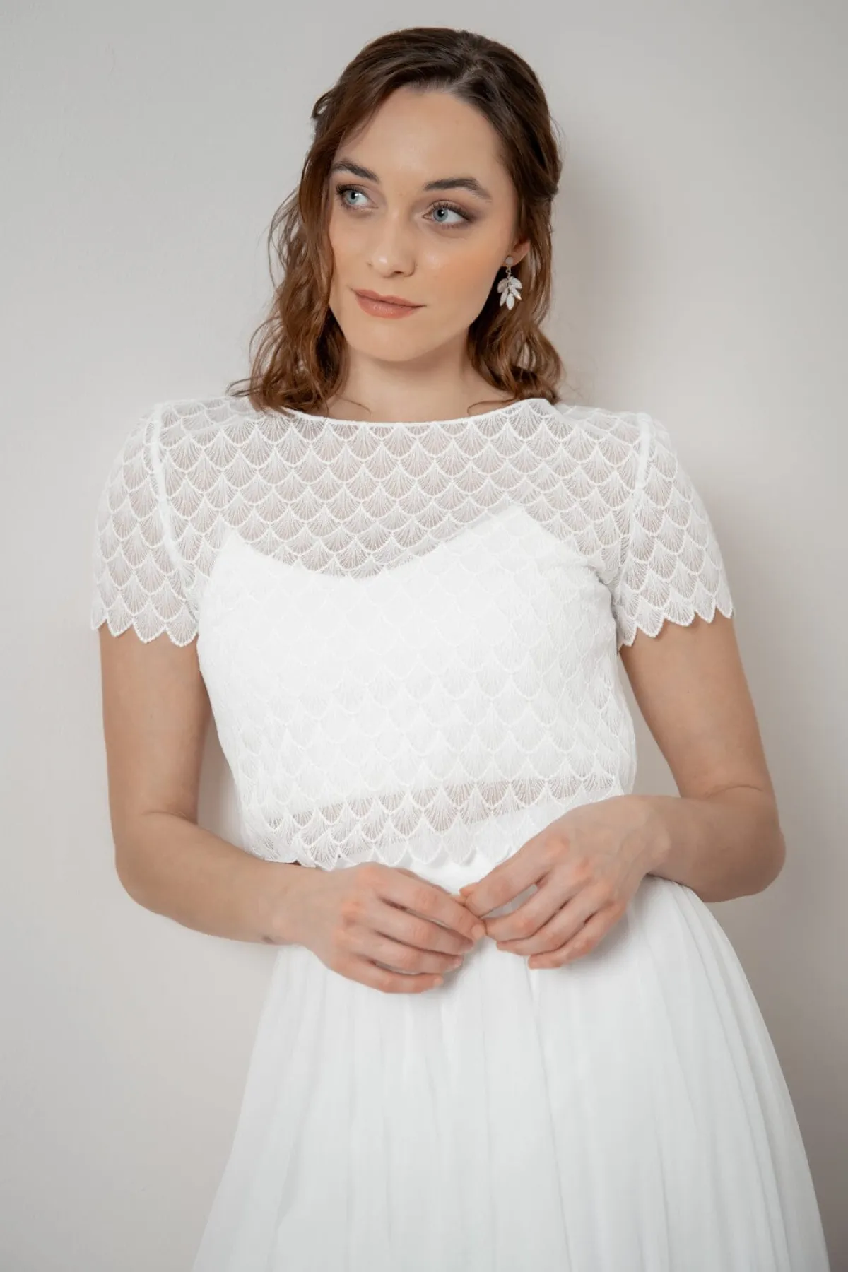 Braut Top aus Vintage-Spitze – Doli<noni Online