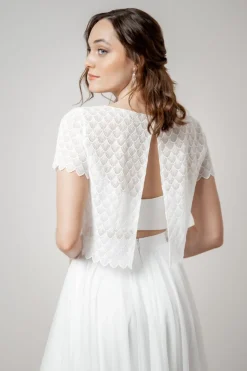 Braut Top aus Vintage-Spitze – Doli<noni Online