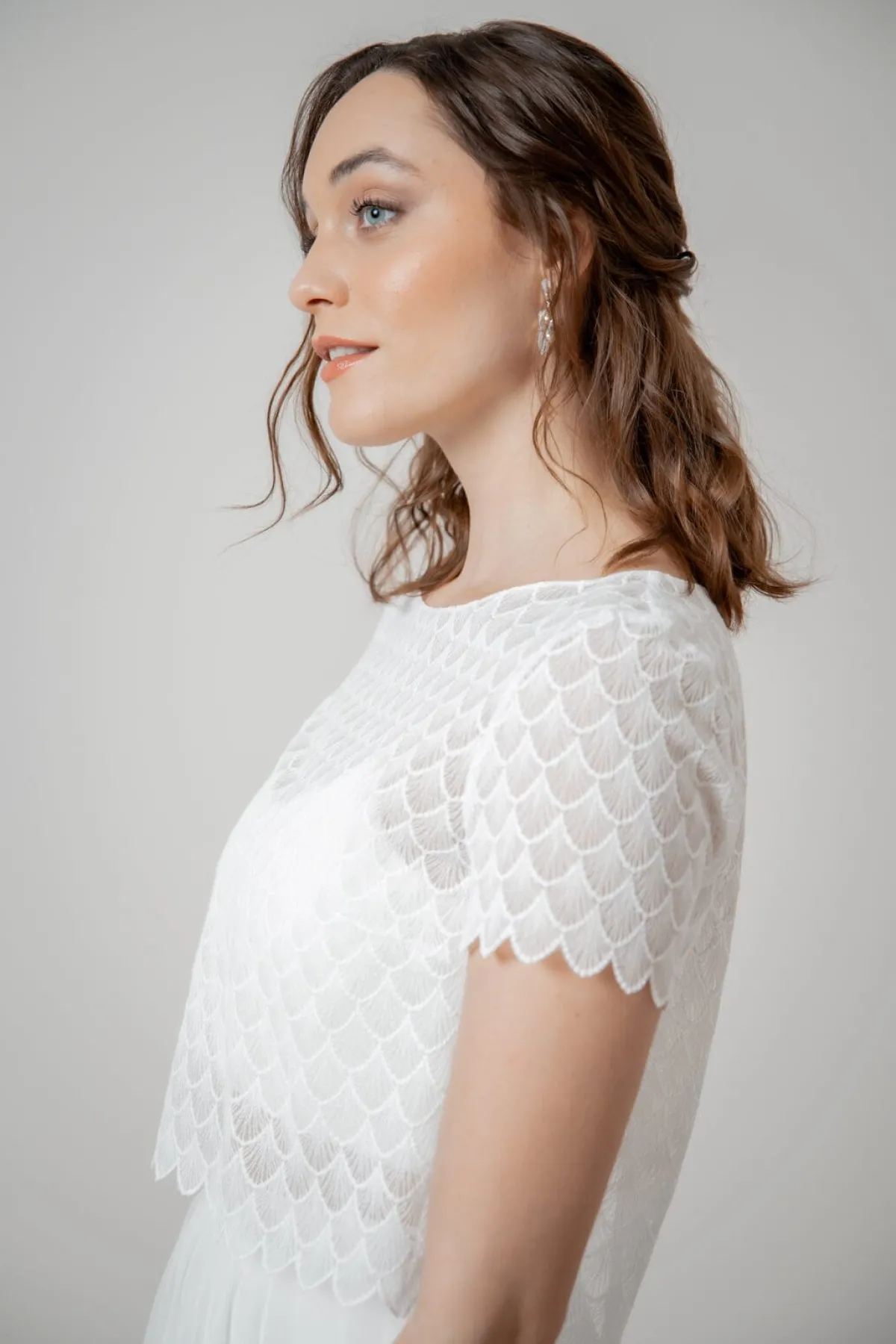 Braut Top aus Vintage-Spitze – Doli<noni Online