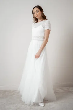 Braut Top aus Vintage-Spitze – Doli<noni Online