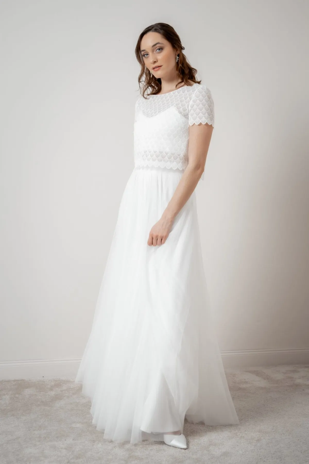 Braut Top aus Vintage-Spitze – Doli<noni Online