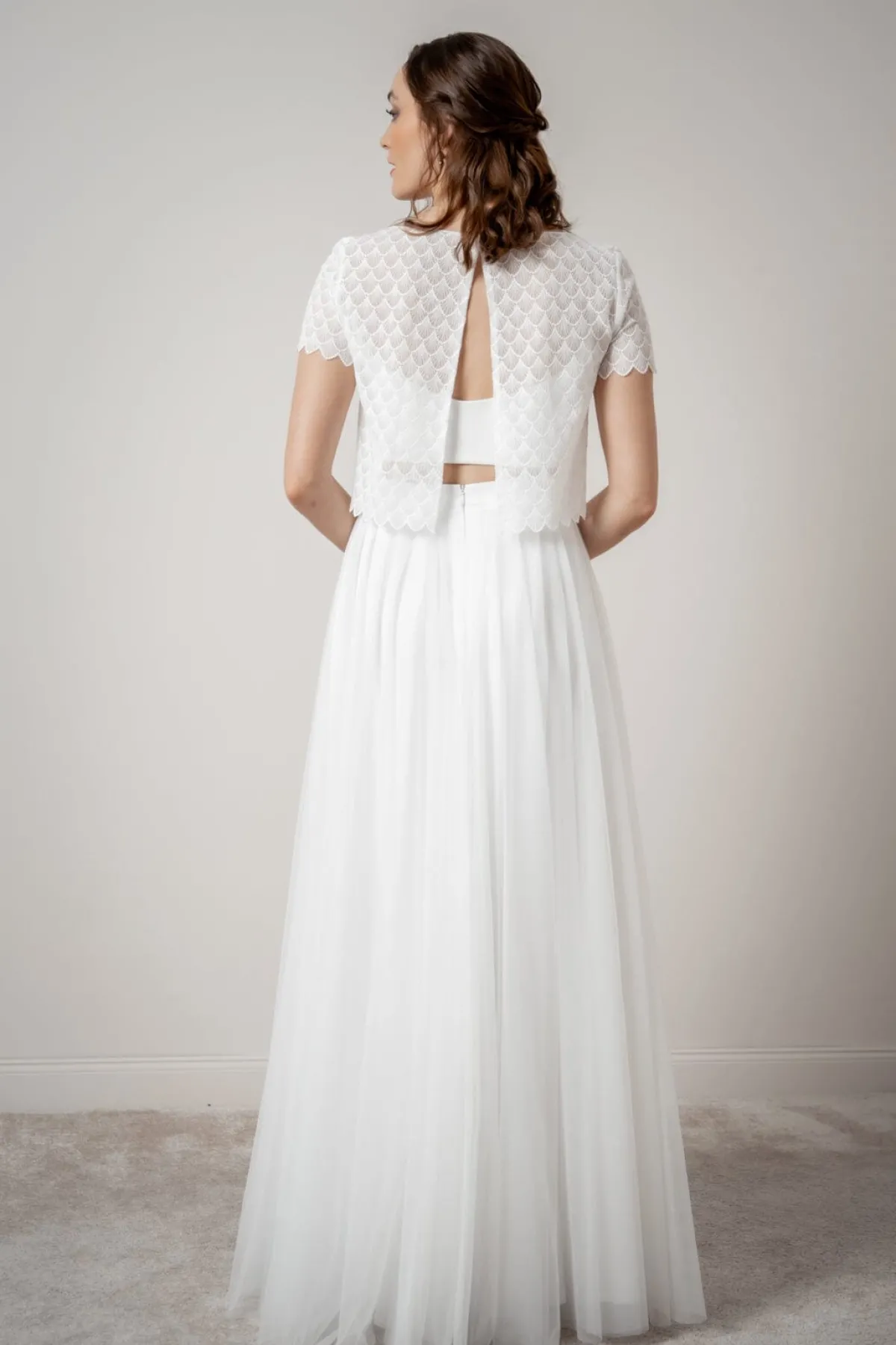 Braut Top aus Vintage-Spitze – Doli<noni Online