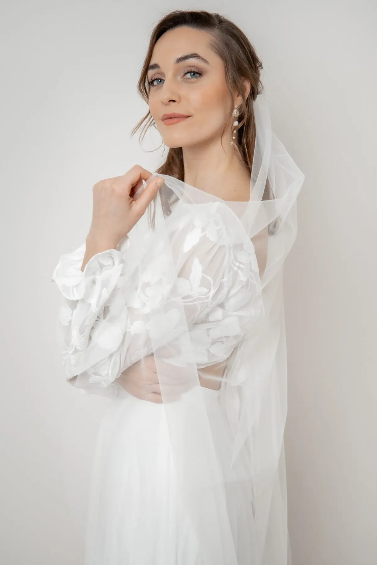 Braut Top mit Blumenmuster – Laina<noni Sale