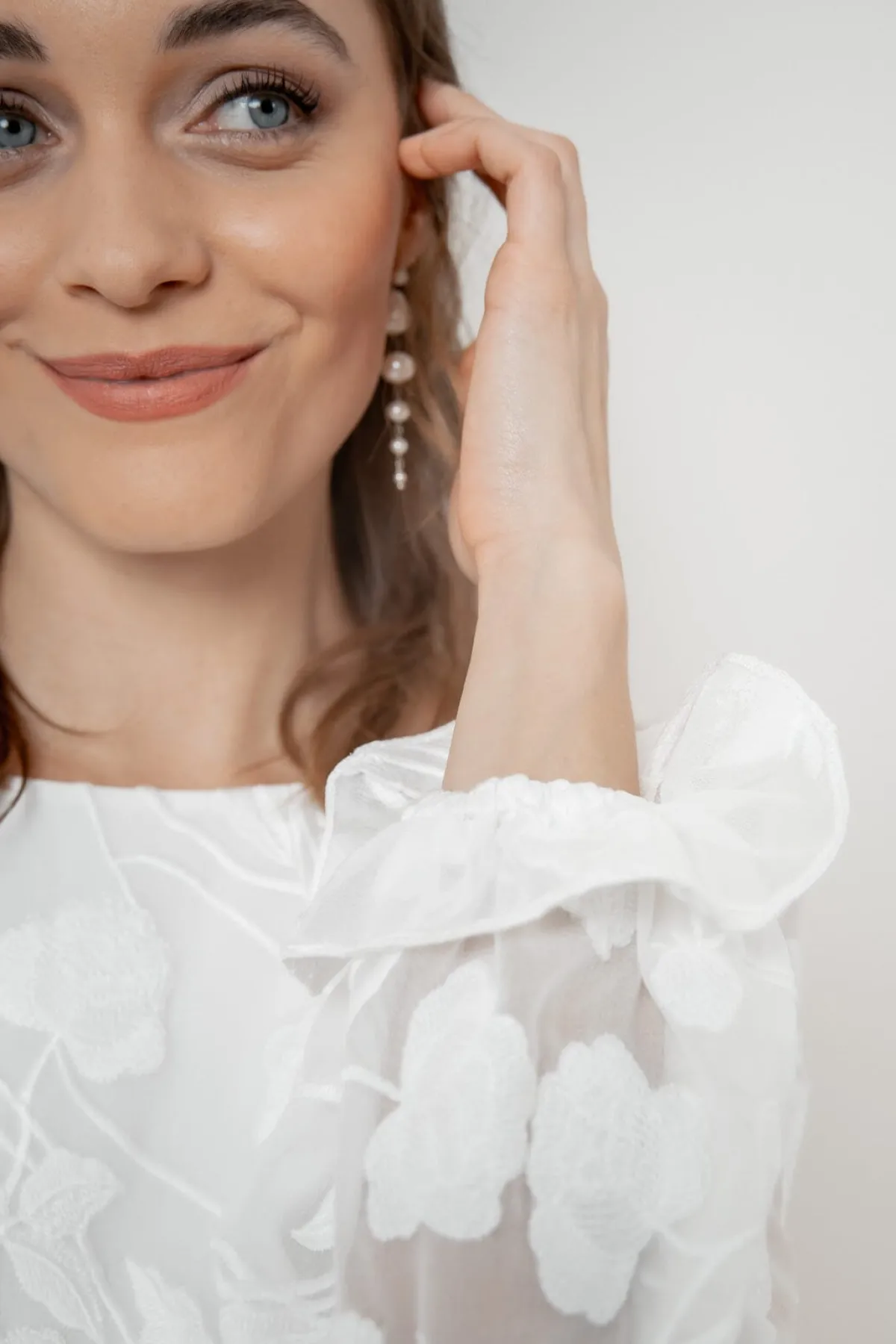 Braut Top mit Blumenmuster – Laina<noni Sale
