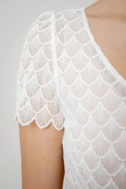 Braut Top mit Knöpfen – Fanie<noni Discount