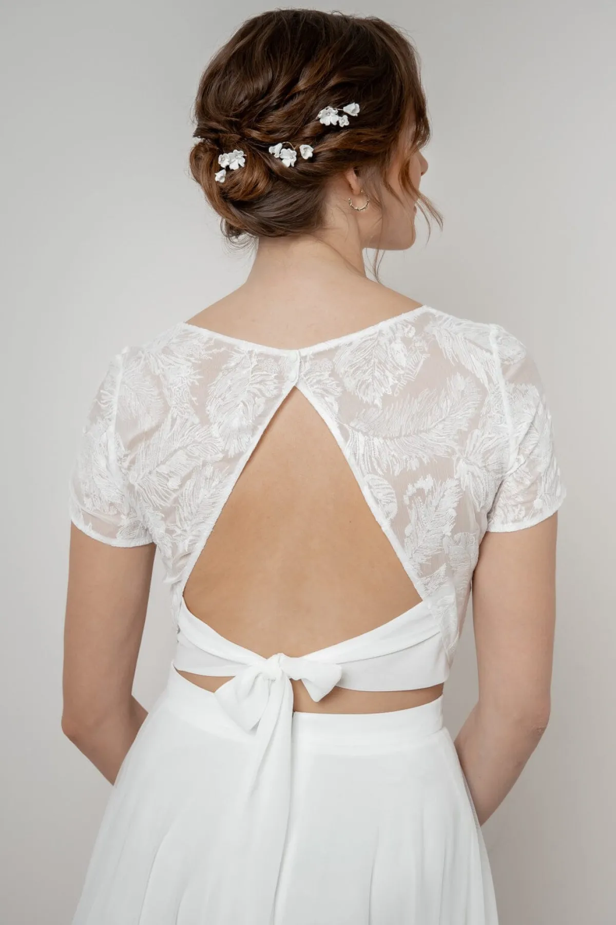 Braut Top mit Rückendetail – Yella<noni Clearance