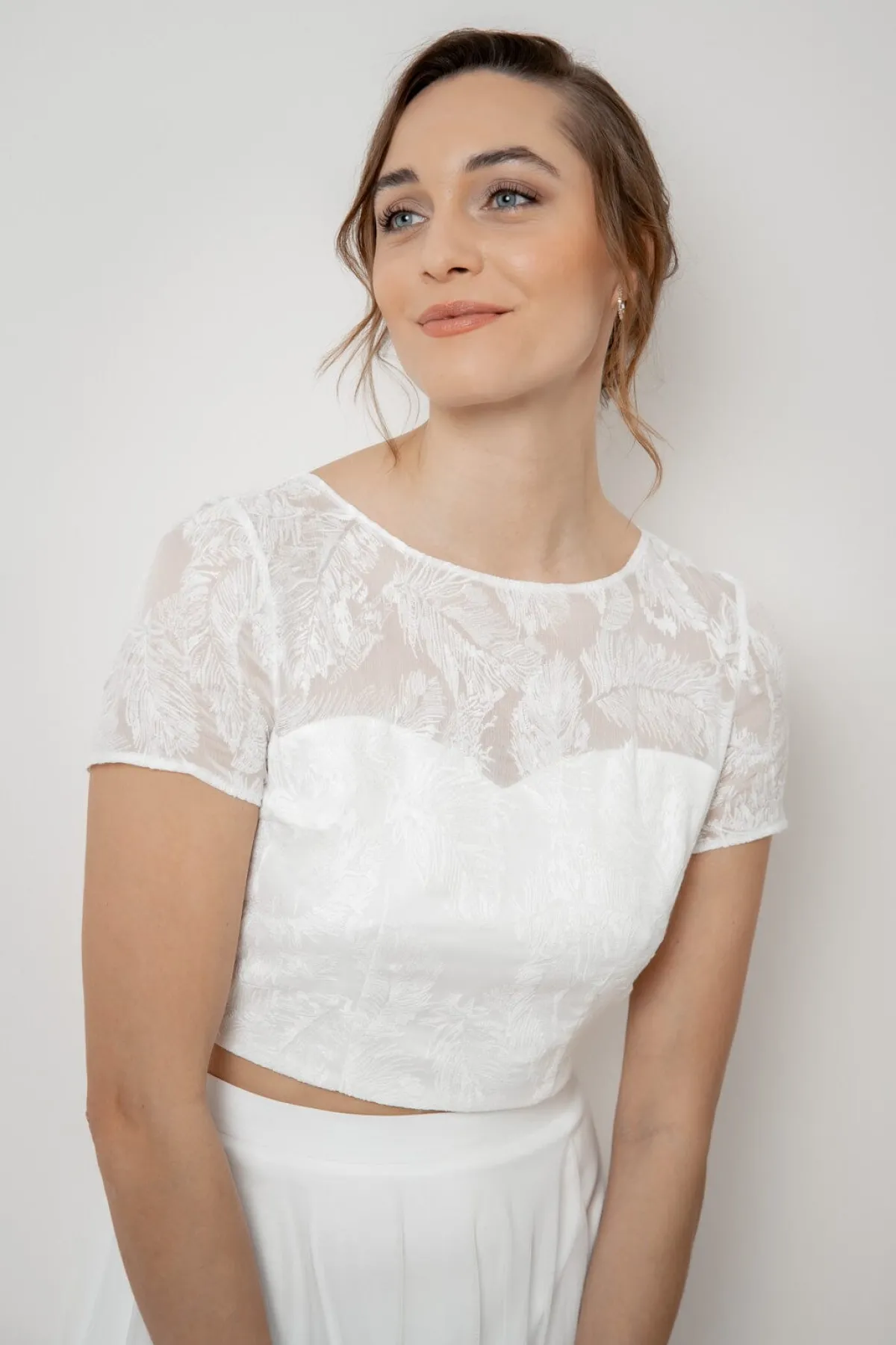 Braut Top mit Rückendetail – Yella<noni Clearance