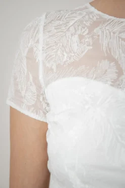 Braut Top mit Rückendetail – Yella<noni Clearance