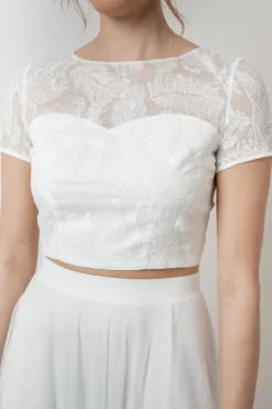 Braut Top mit Rückendetail – Yella<noni Clearance