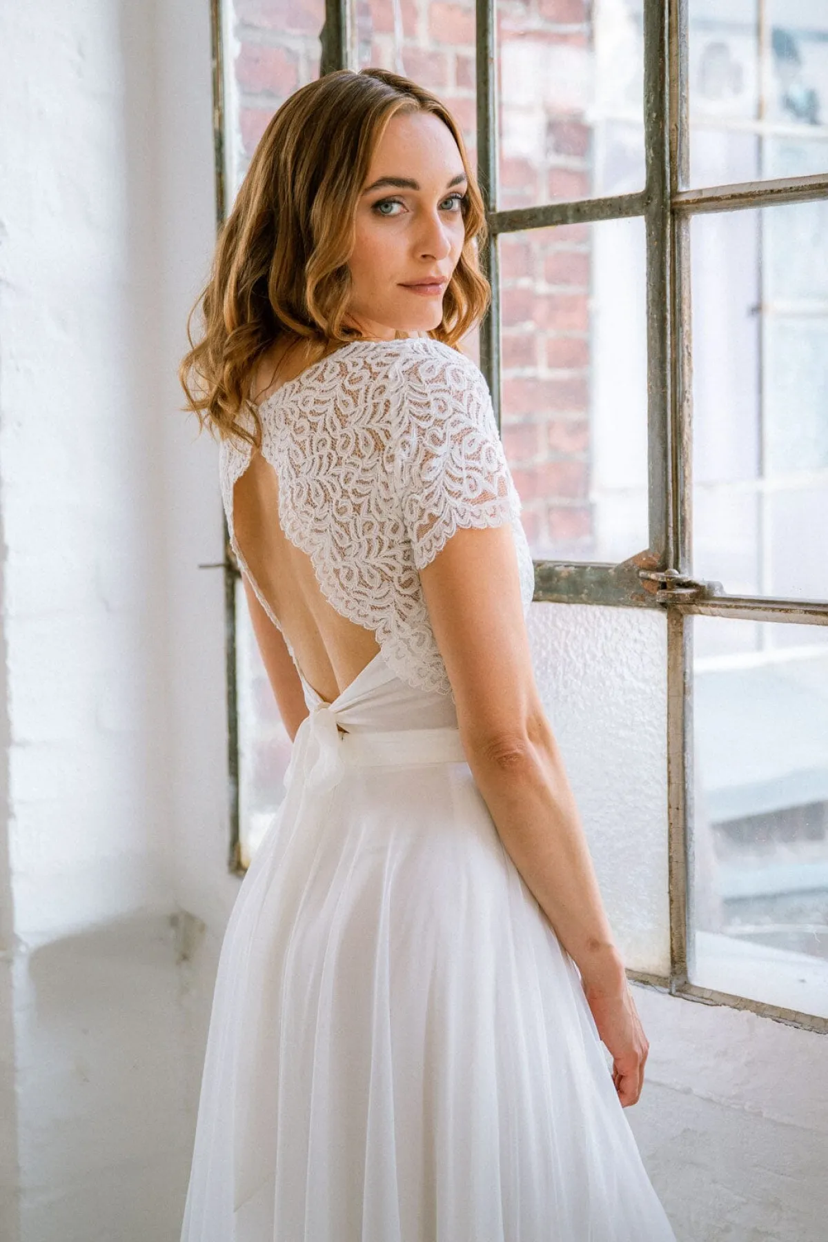Braut Top mit Rückendetail – Zadie<noni New