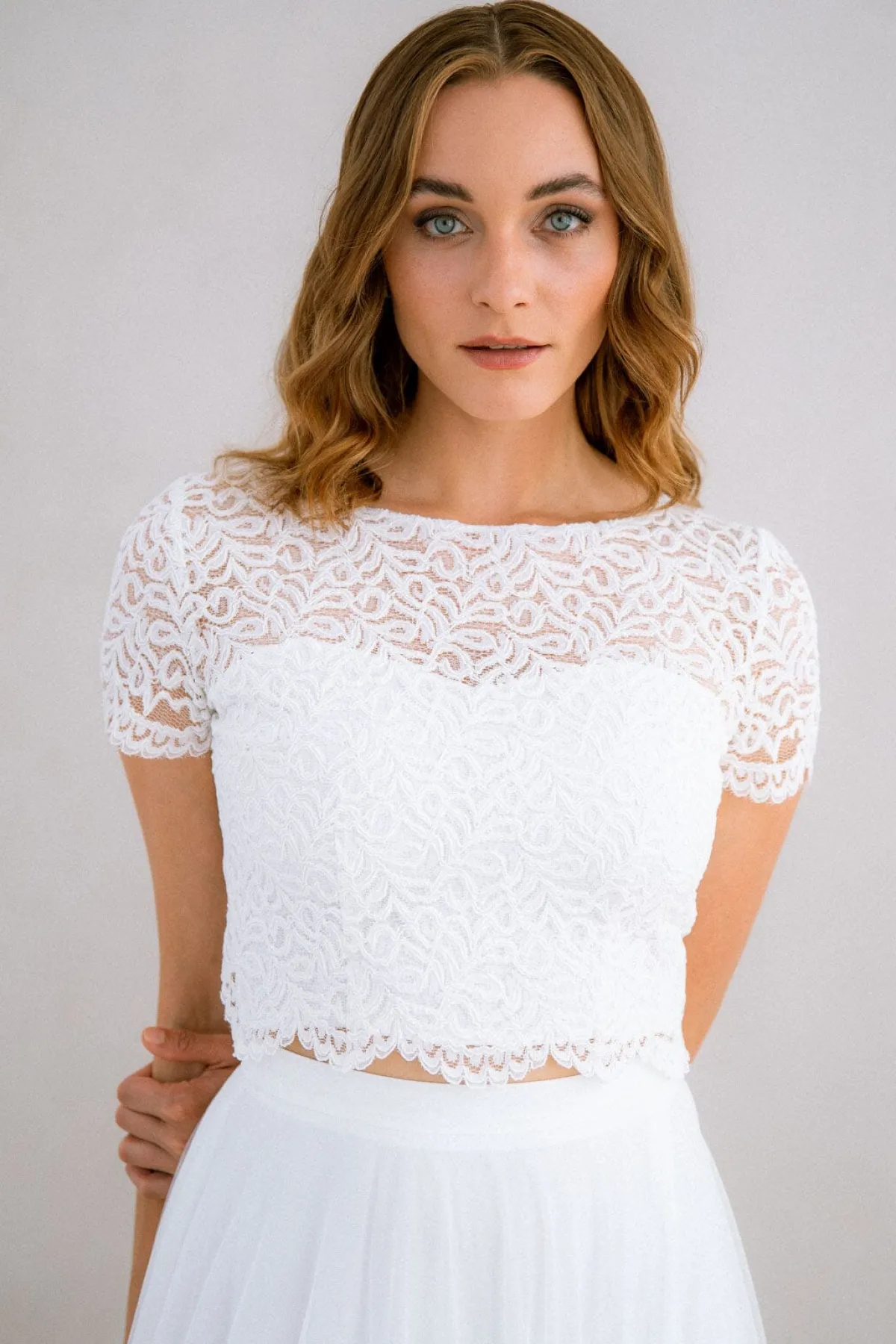 Braut Top mit Rückendetail – Zadie<noni New