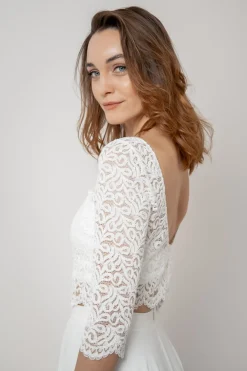 Braut Top mit tiefem Rücken – Florens<noni Online