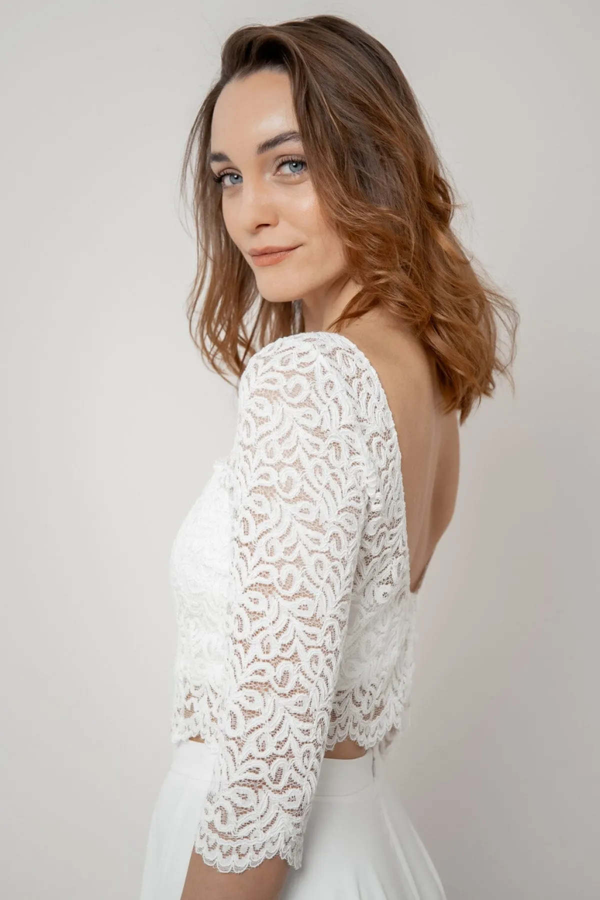 Braut Top mit tiefem Rücken – Florens<noni Online