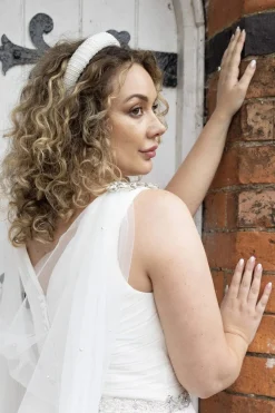Breiter Braut Haarreif mit Kunstperlen | The<Perfect Bridal Company Best