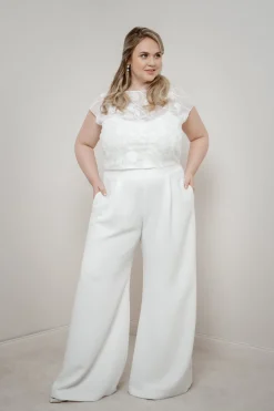 Chiffon-Braut Top – Eniz Curvy<noni Online