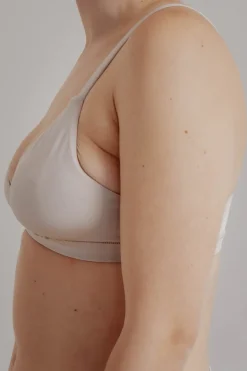 Cremefarbenes Bustier – Bralette Oyster<twobirds New